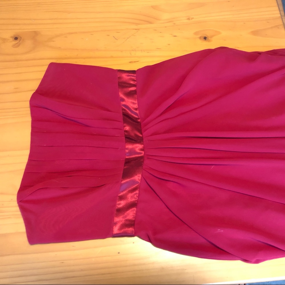 David Bridal Red Dress